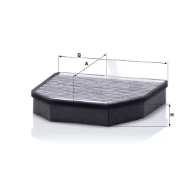 Utastér - Kabin szűrő Mann Filter CUK 2241-2