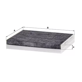 Utastér - Kabin szűrő Mann Filter CUK 2243