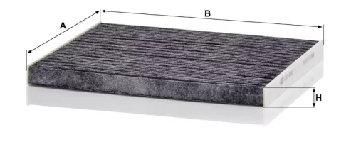 Utastér - Kabin szűrő Mann Filter CUK 2243