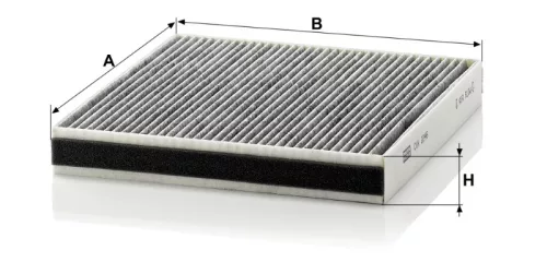 Utastér - Kabin szűrő Mann Filter CUK 2246