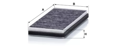 Utastér - Kabin szűrő Mann Filter CUK 23 004-2