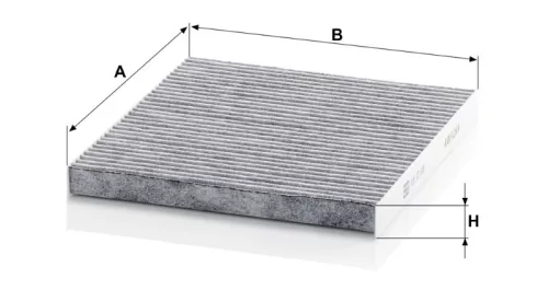 Utastér - Kabin szűrő Mann Filter CUK 23 009