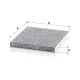 Utastér - Kabin szűrő Mann Filter CUK 23 009