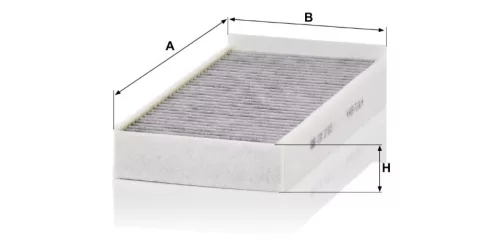 Utastér - Kabin szűrő Mann Filter CUK 23 015-2