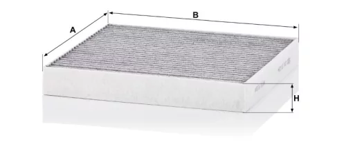 Utastér - Kabin szűrő Mann Filter CUK 23 024