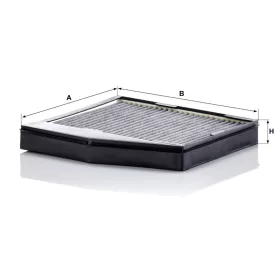 Utastér - Kabin szűrő Mann Filter CUK 2335 KIT