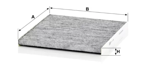 Utastér - Kabin szűrő Mann Filter CUK 2336