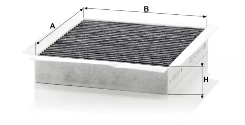 Utastér - Kabin szűrő Mann Filter CUK 2338