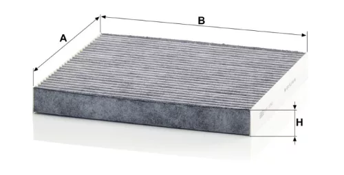 Utastér - Kabin szűrő Mann Filter CUK 2362