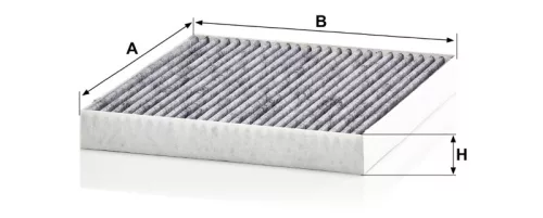 Utastér - Kabin szűrő Mann Filter CUK 24 017