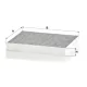 Utastér - Kabin szűrő Mann Filter CUK 24 024