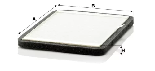 Utastér - Kabin szűrő Mann Filter CUK 2424