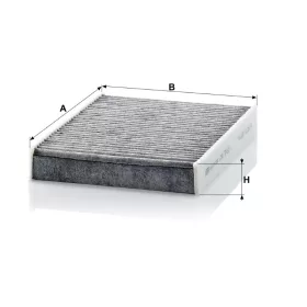 Utastér - Kabin szűrő Mann Filter CUK 2433