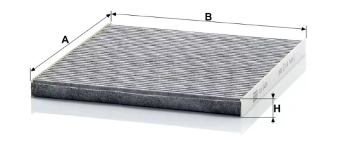 Utastér - Kabin szűrő Mann Filter CUK 2435