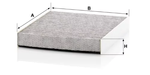 Utastér - Kabin szűrő Mann Filter CUK 2442