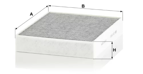Utastér - Kabin szűrő Mann Filter CUK 25 001
