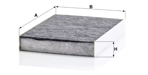 Utastér - Kabin szűrő Mann Filter CUK 25 003