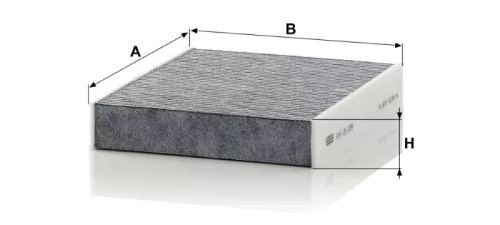Utastér - Kabin szűrő Mann Filter CUK 25 006