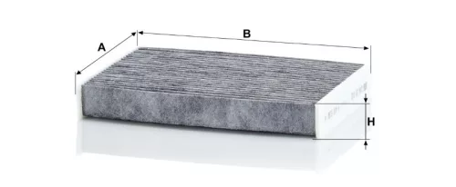 Utastér - Kabin szűrő Mann Filter CUK 25 012