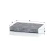 Utastér - Kabin szűrő Mann Filter CUK 25 012