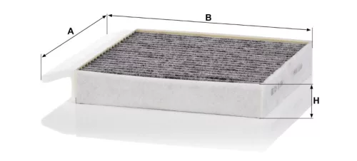 Utastér - Kabin szűrő Mann Filter CUK 25 034-2
