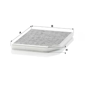 Utastér - Kabin szűrő Mann Filter CUK 2525