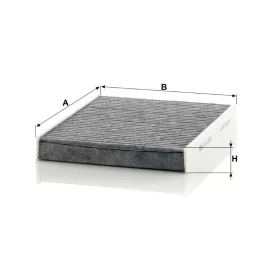 Utastér - Kabin szűrő Mann Filter CUK 2533-2