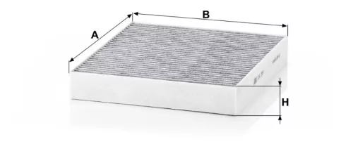 Utastér - Kabin szűrő Mann Filter CUK 2559