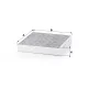Utastér - Kabin szűrő Mann Filter CUK 2559