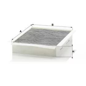Utastér - Kabin szűrő Mann Filter CUK 26 003