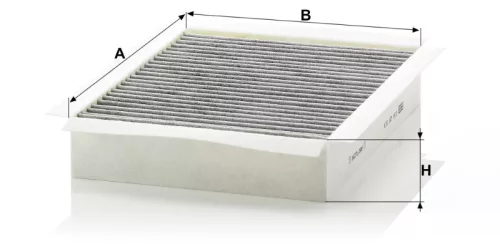 Utastér - Kabin szűrő Mann Filter CUK 26 003