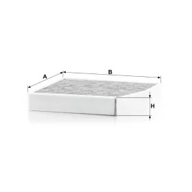 Utastér - Kabin szűrő Mann Filter CUK 26 007