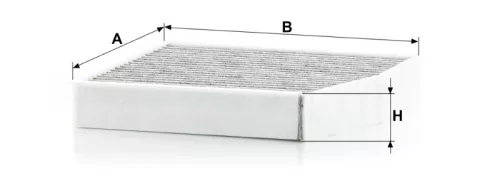 Utastér - Kabin szűrő Mann Filter CUK 26 007