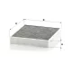 Utastér - Kabin szűrő Mann Filter CUK 26 010