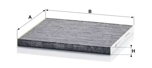 Utastér - Kabin szűrő Mann Filter CUK 26 017
