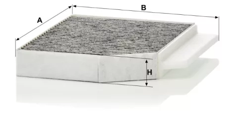 Utastér - Kabin szűrő Mann Filter CUK 26 023