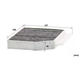 Utastér - Kabin szűrő Mann Filter CUK 26 032