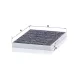 Utastér - Kabin szűrő Mann Filter CUK 26 035