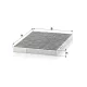 Utastér - Kabin szűrő Mann Filter CUK 2620