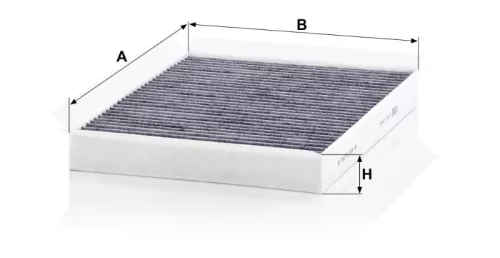 Utastér - Kabin szűrő Mann Filter CUK 2622