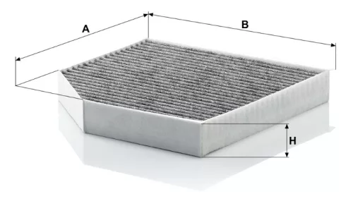 Utastér - Kabin szűrő Mann Filter CUK 2641