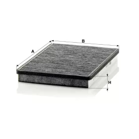 Utastér - Kabin szűrő Mann Filter CUK 2672