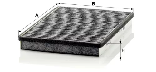 Utastér - Kabin szűrő Mann Filter CUK 2672