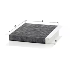 Utastér - Kabin szűrő Mann Filter CUK 2680