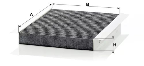 Utastér - Kabin szűrő Mann Filter CUK 2680