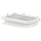 Utastér - Kabin szűrő Mann Filter CUK 27 021-2
