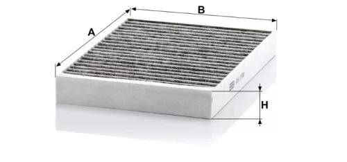 Utastér - Kabin szűrő Mann Filter CUK 2722-2