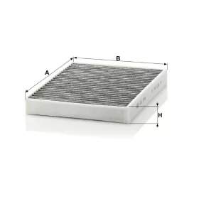 Utastér - Kabin szűrő Mann Filter CUK 2736-2