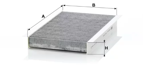 Utastér - Kabin szűrő Mann Filter CUK 2747