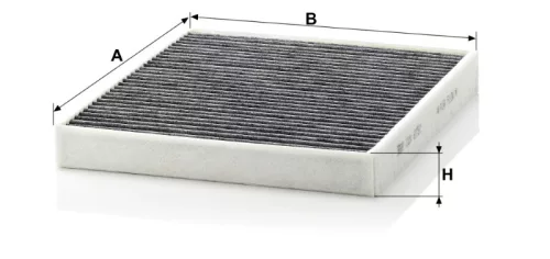 Utastér - Kabin szűrő Mann Filter CUK 2757